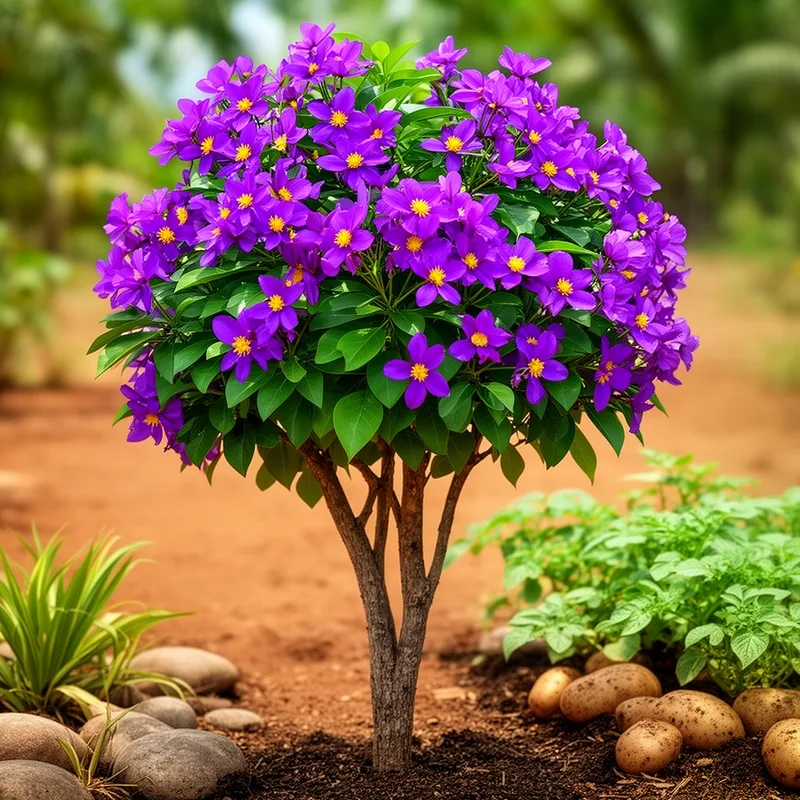 Brazilian potato tree