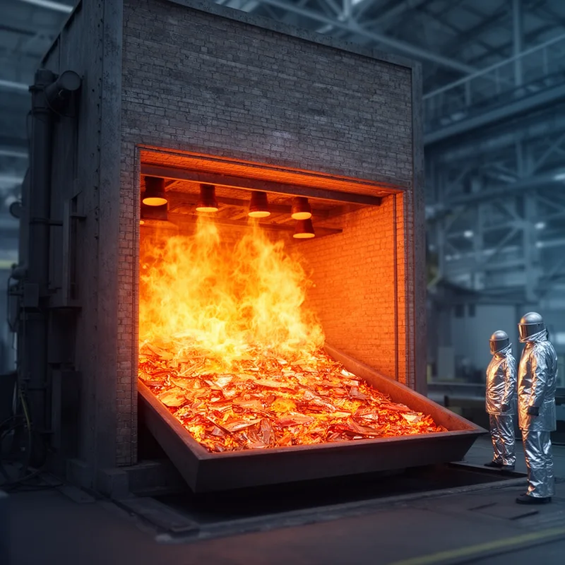 open-hearth furnace