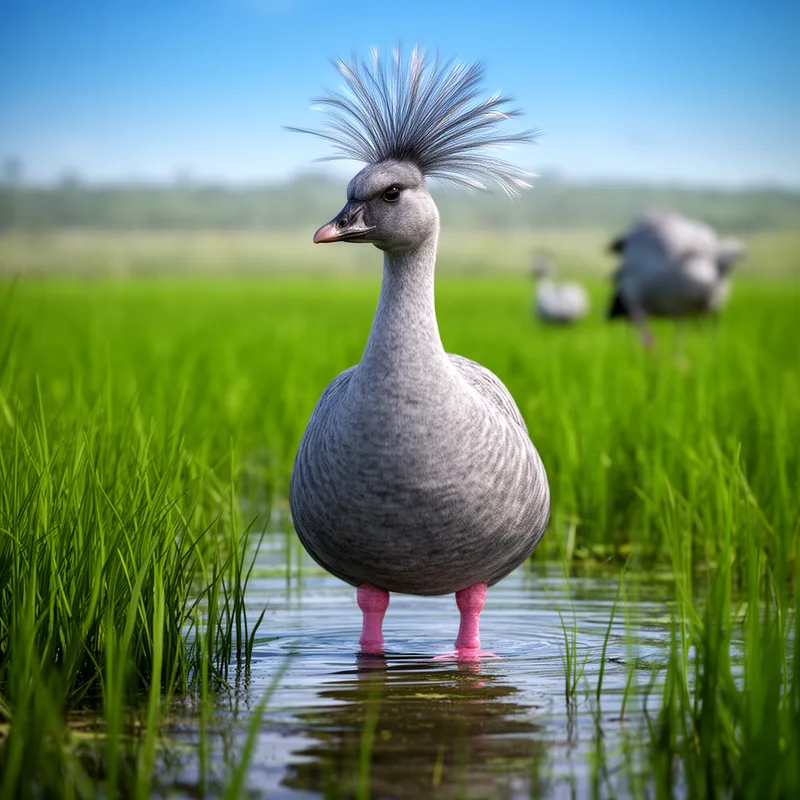 crested screamer