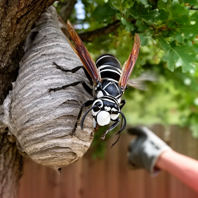 white-faced hornet