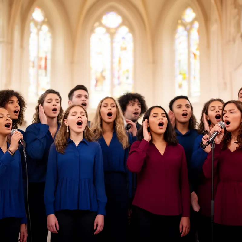 a cappella singing