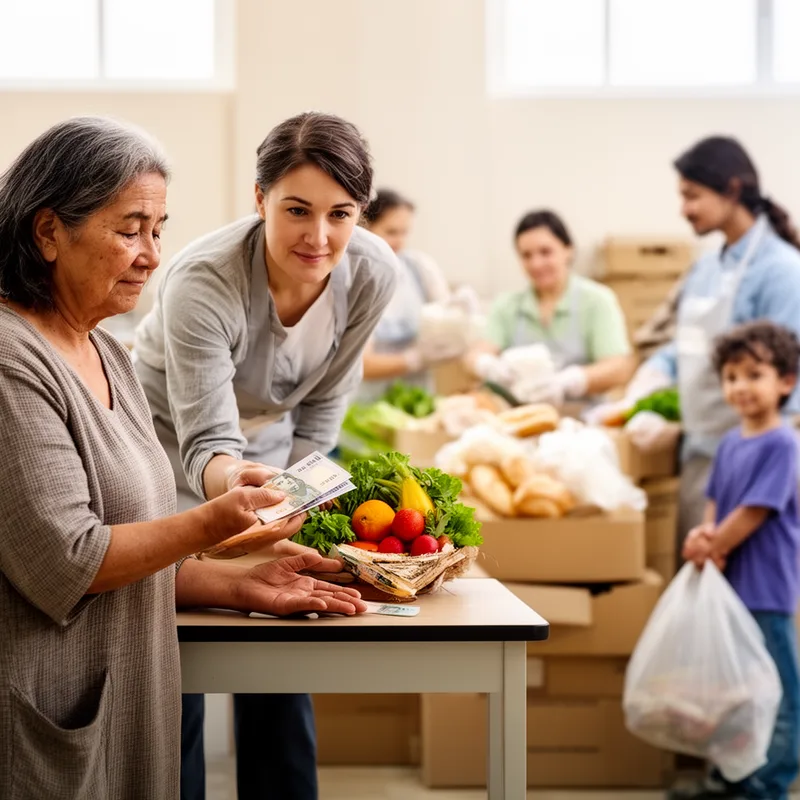 alms-giving