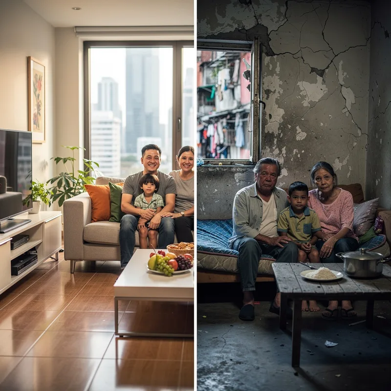 gap between rich and poor