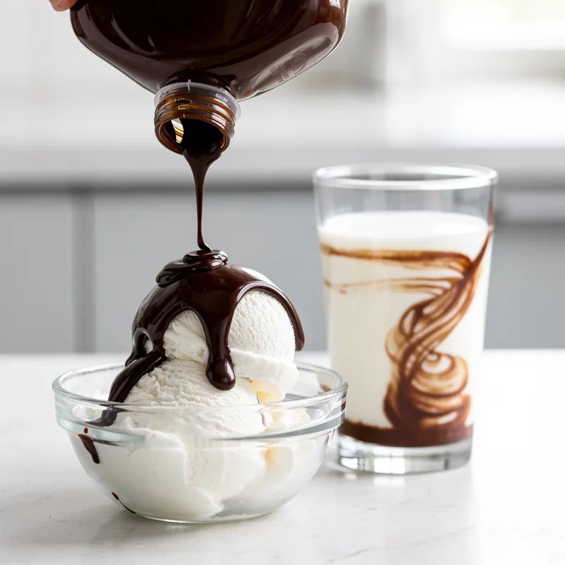 chocolate syrup