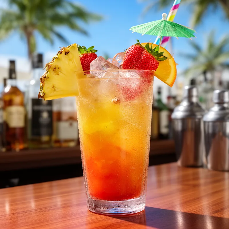 fruity cocktail