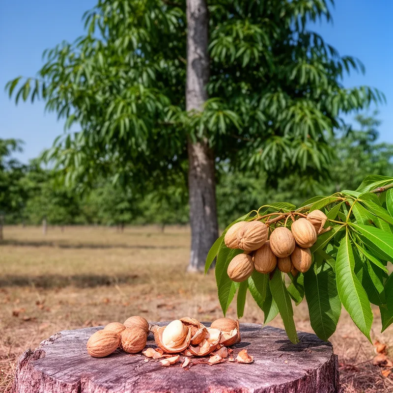Carya myristicaeformis