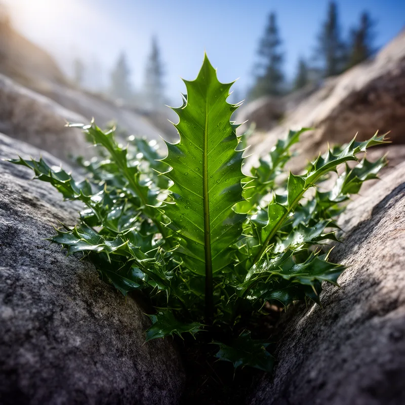 western holly fern