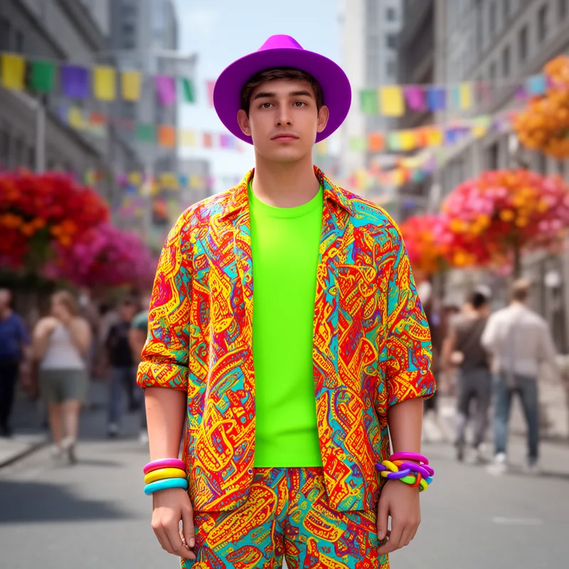 to show colour
