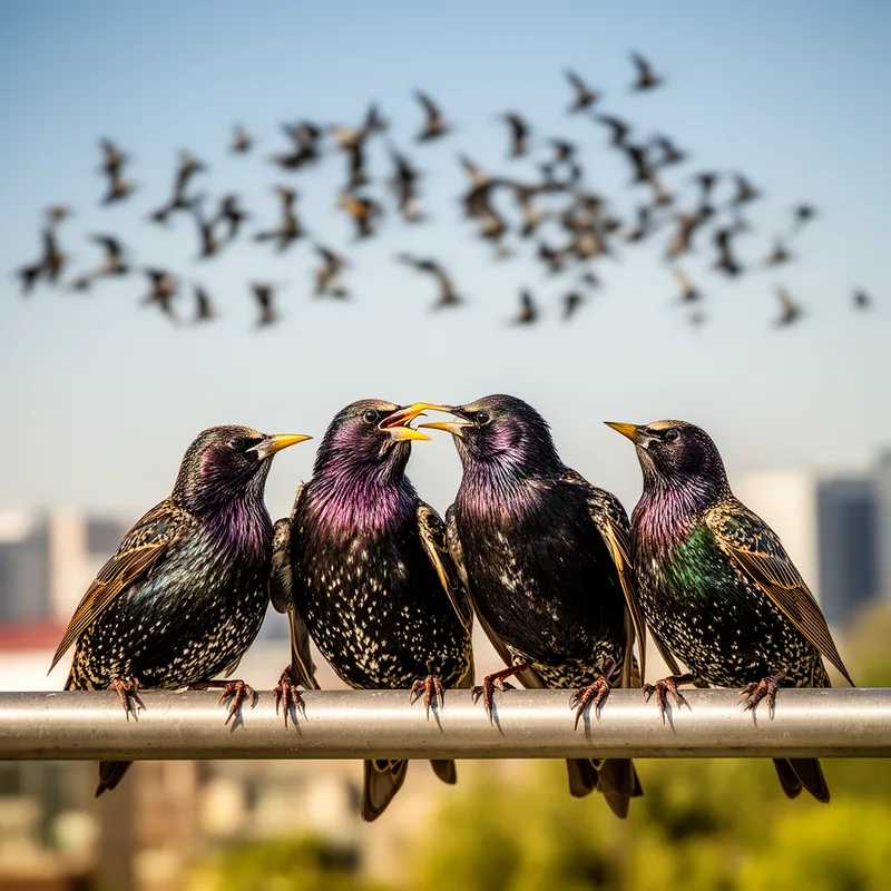 genus Sturnus