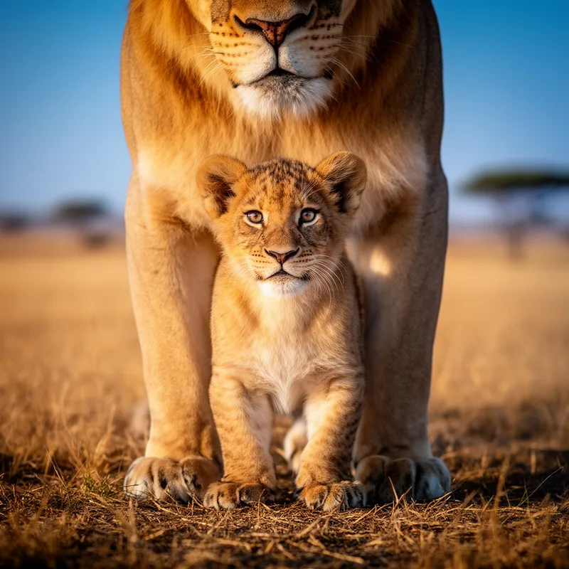 lion cub