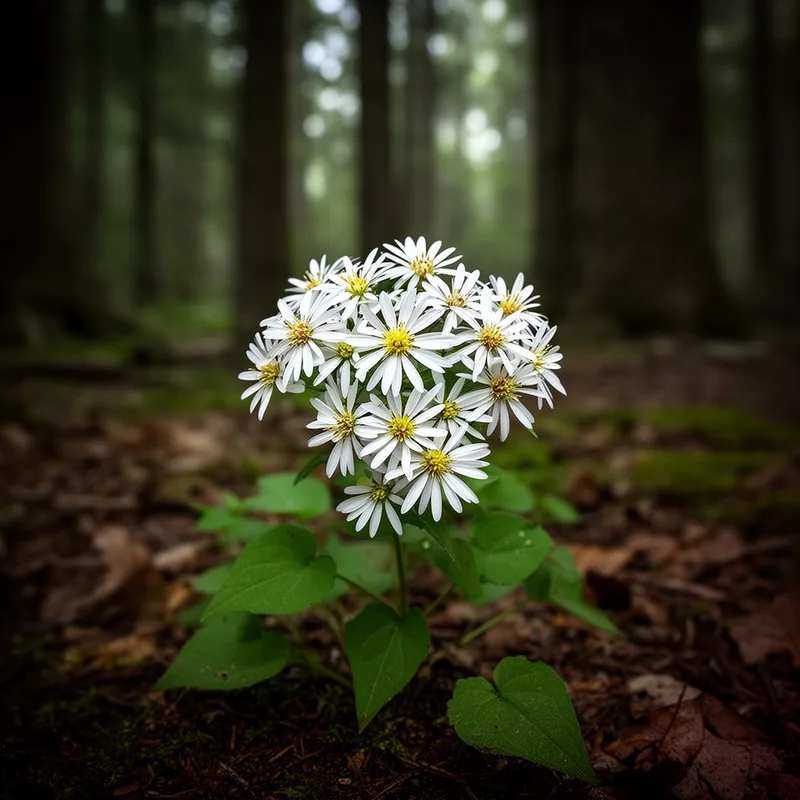 white wood aster
