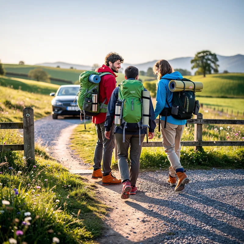 to hit the trail