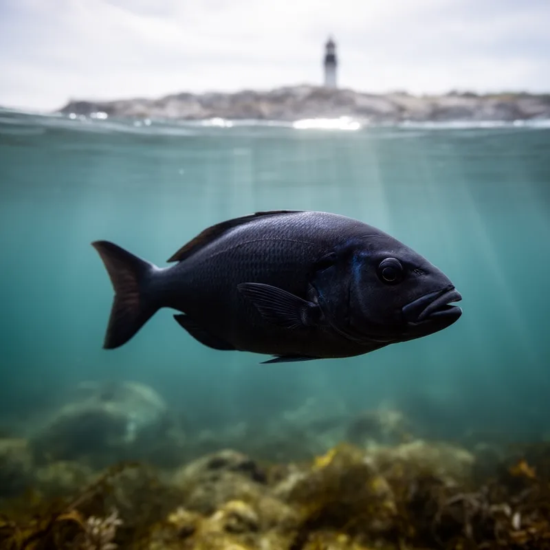 black rudderfish
