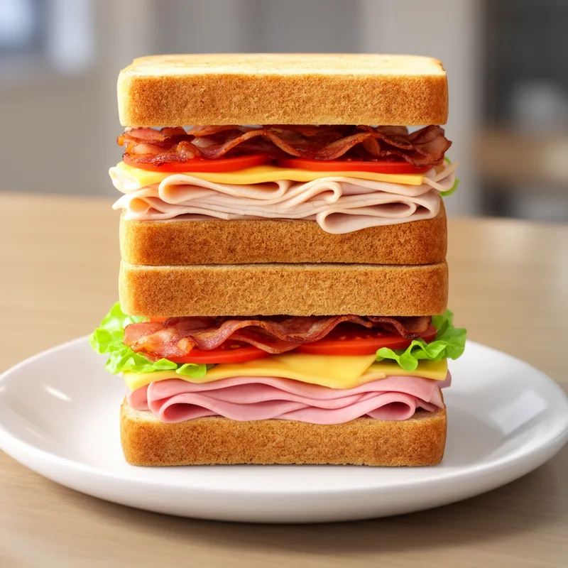 double-decker sandwich