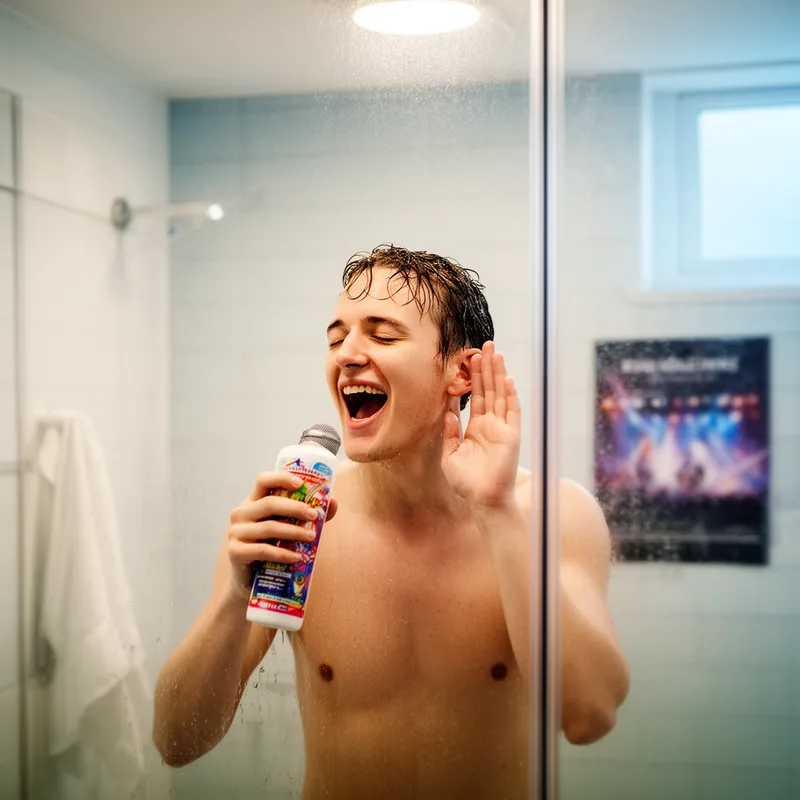 bathroom singer