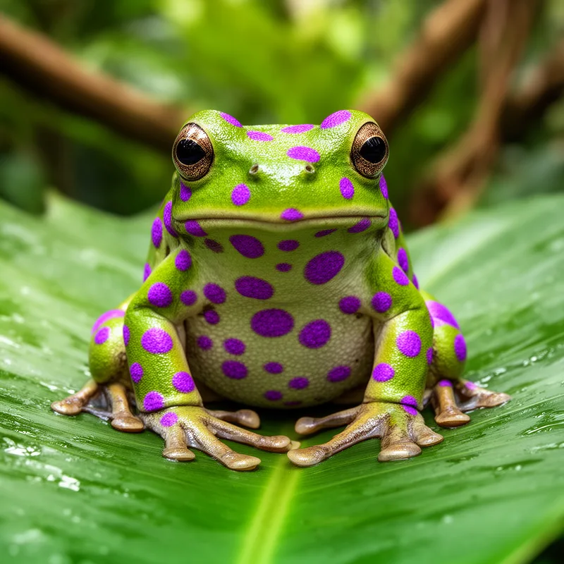 purple-spotted