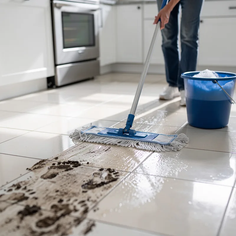 to clean the floor