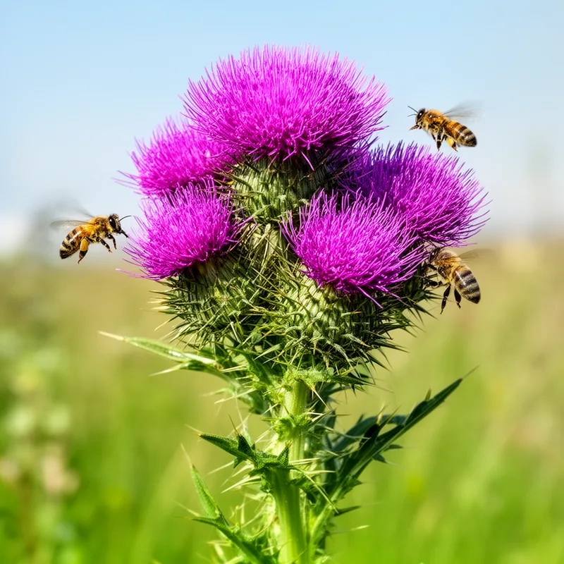 plumed thistle