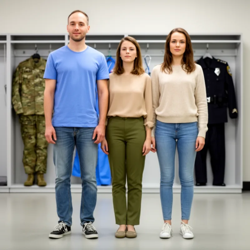 civilian garb