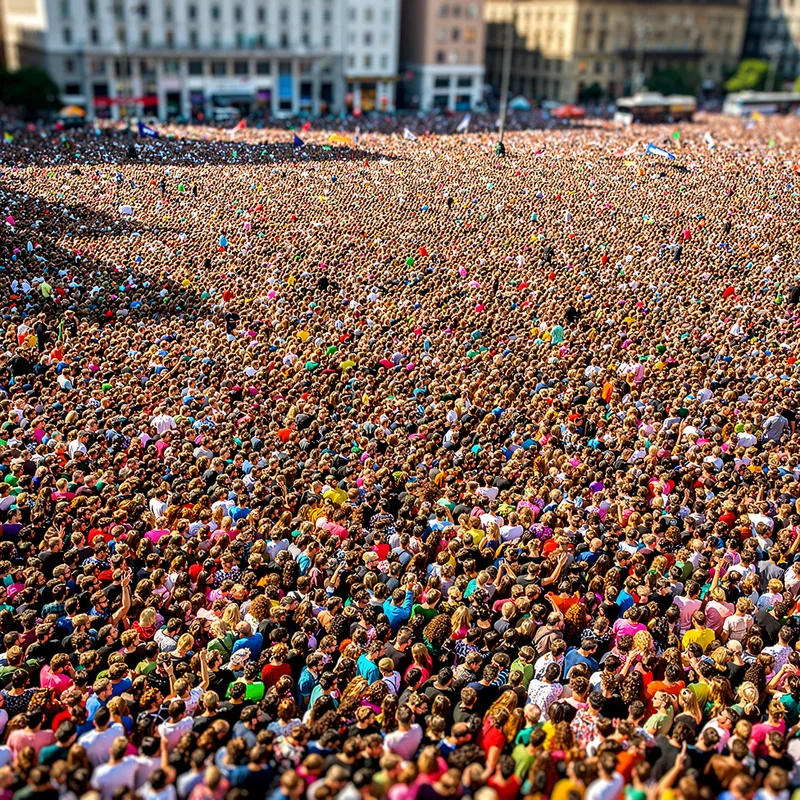 throng