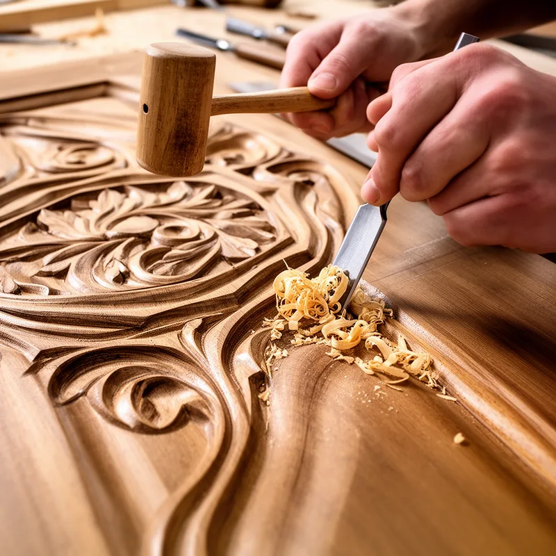 carved