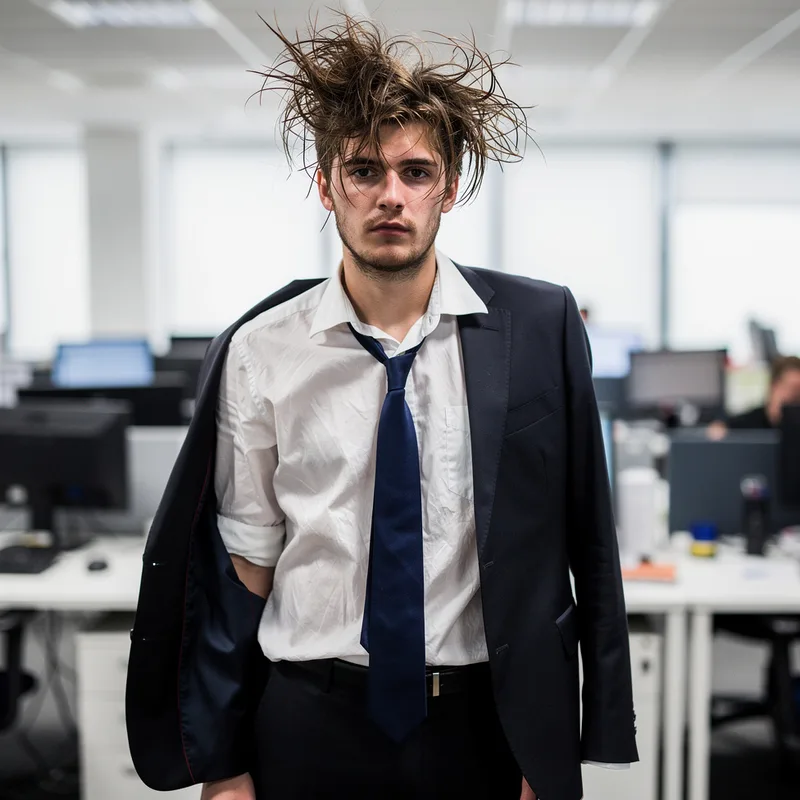disheveled