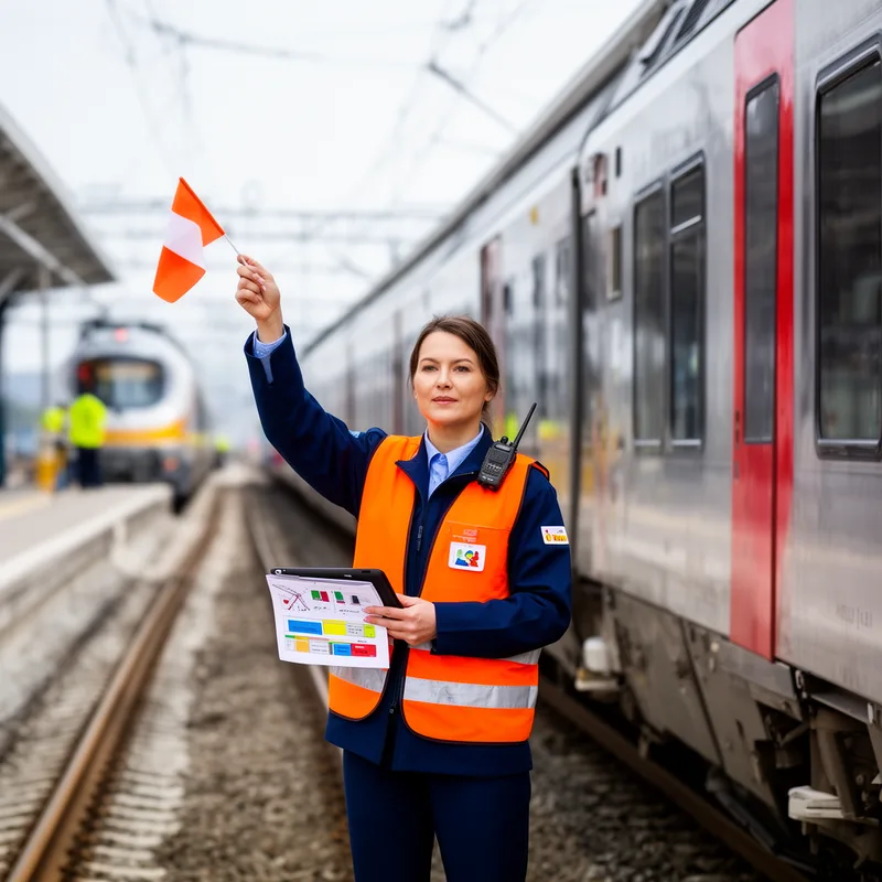 railroad woman