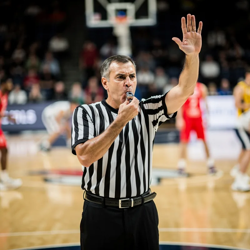 to referee