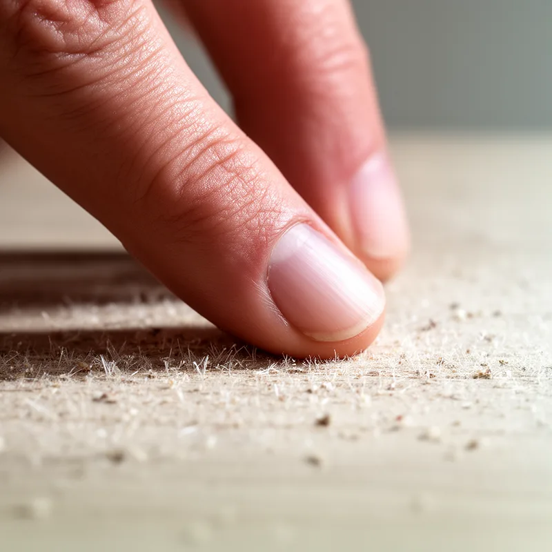 sandpapery