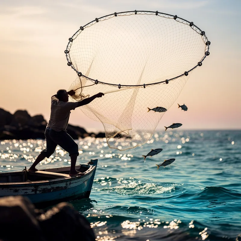 to cast the net