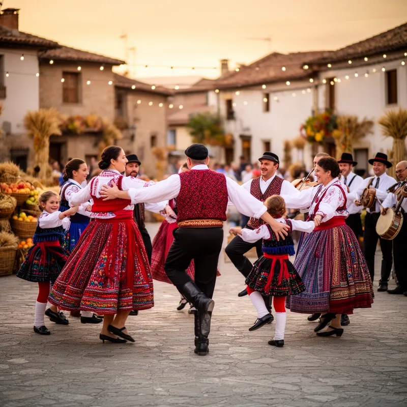 to folk dance
