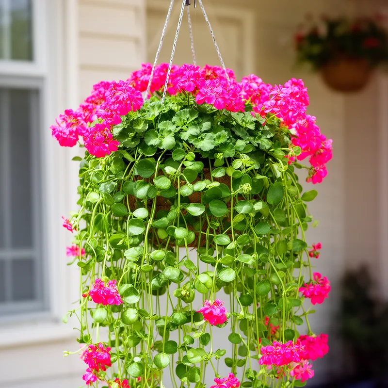 hanging geranium