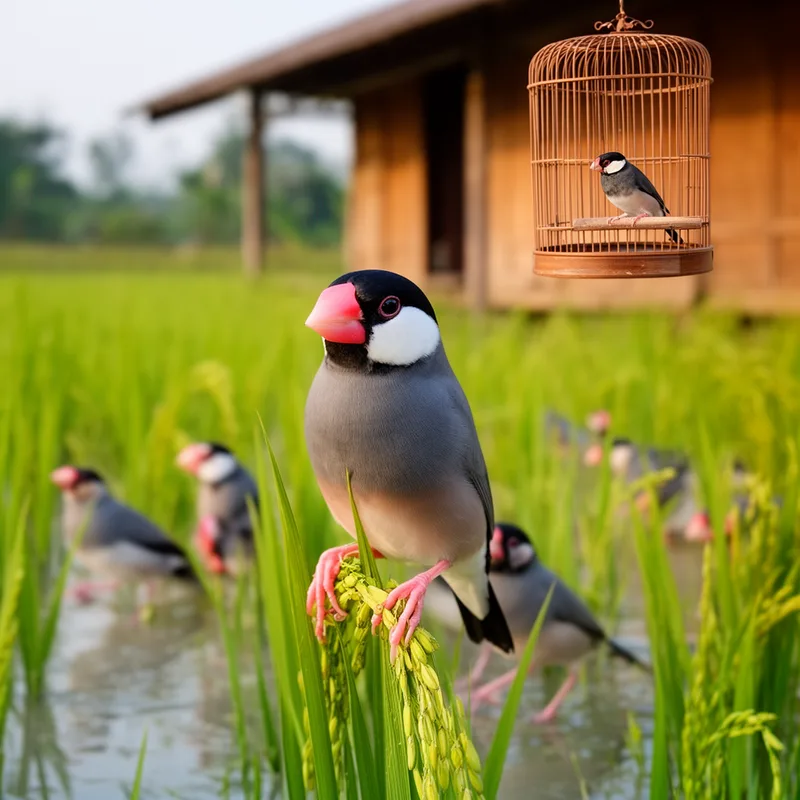 Java finch