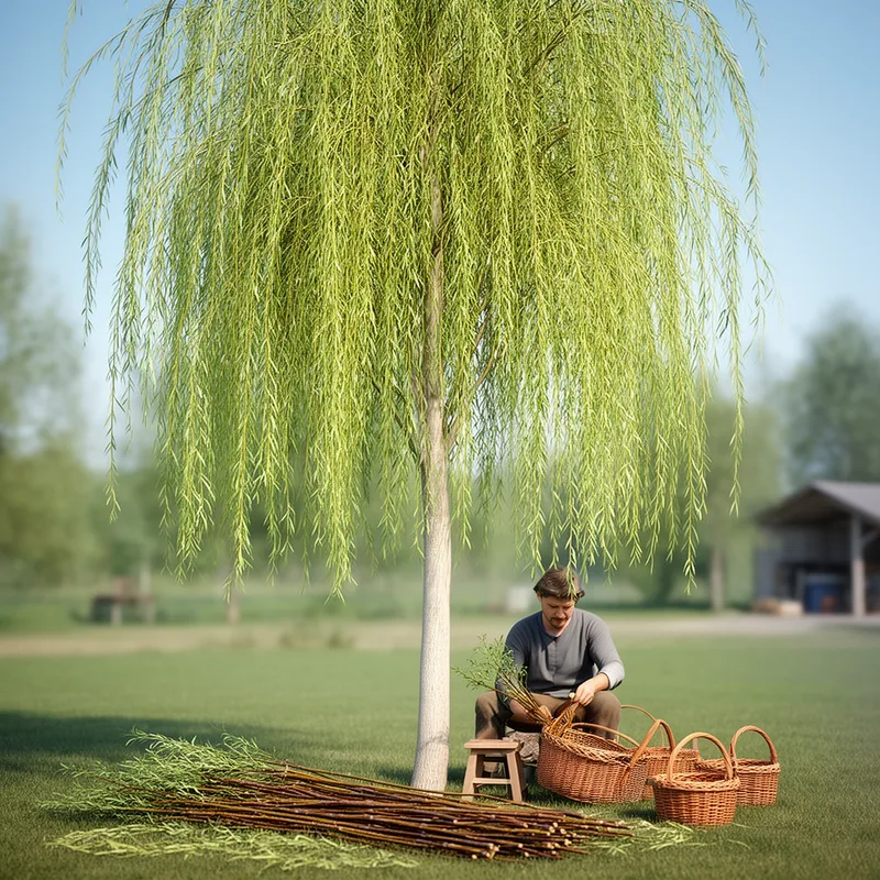 Salix amygdalina