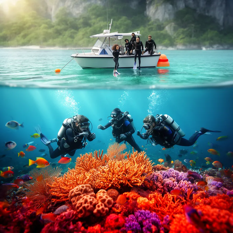 diving site