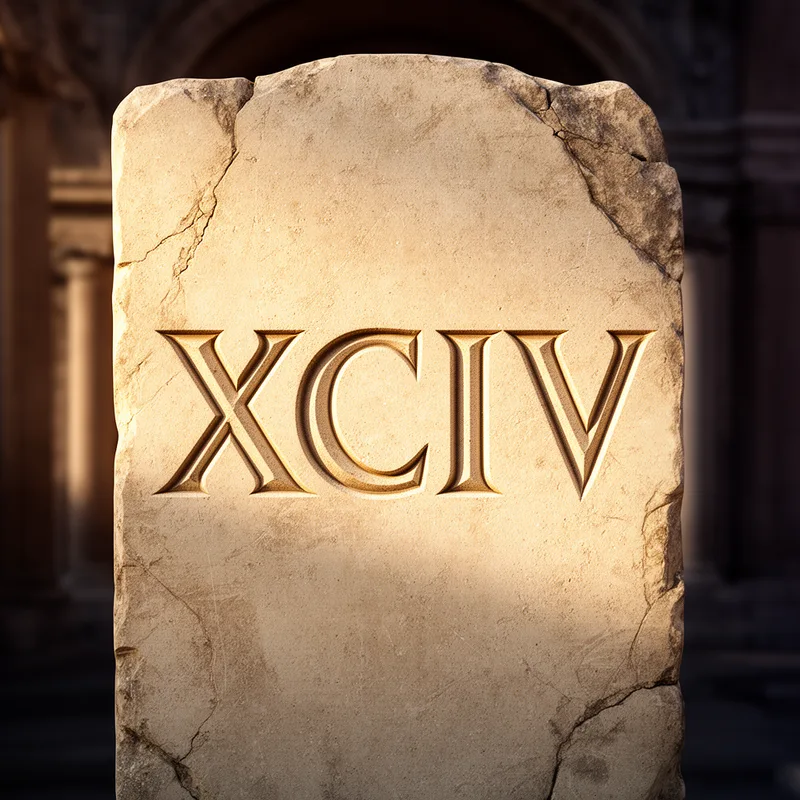 xciv