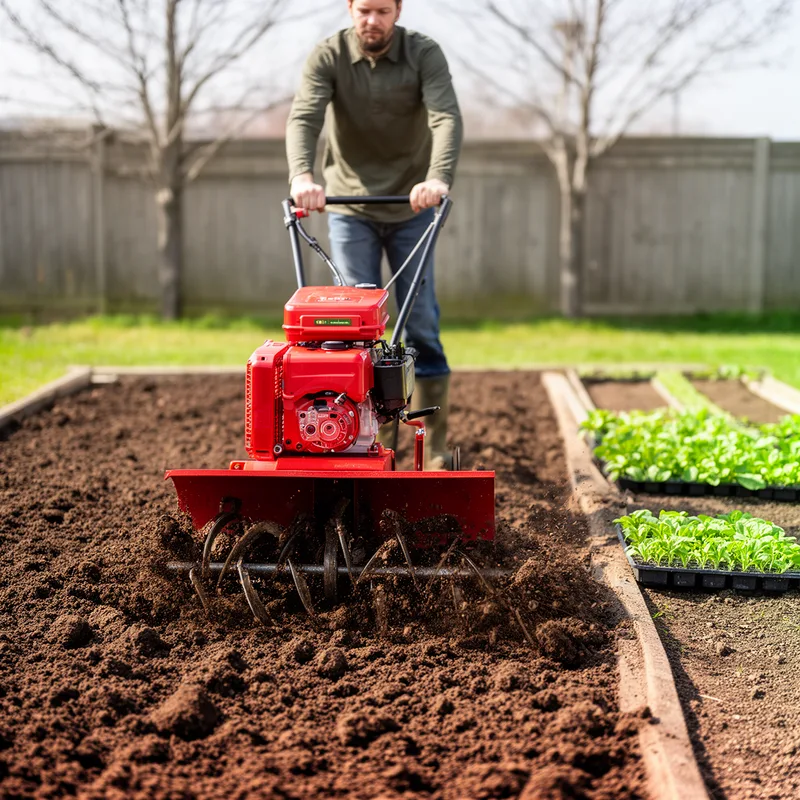 rototilling