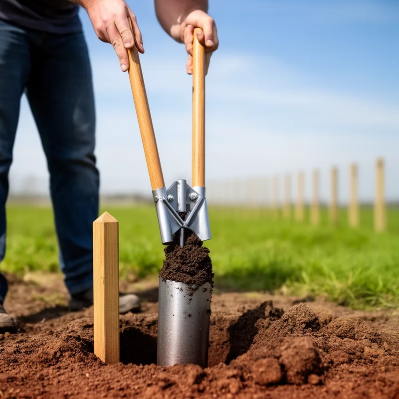 post-hole digger