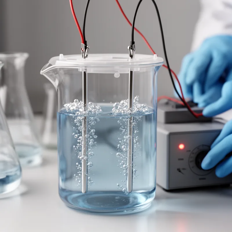 to electrolyze