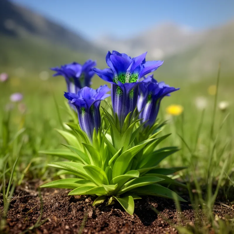 Gentiana calycosa