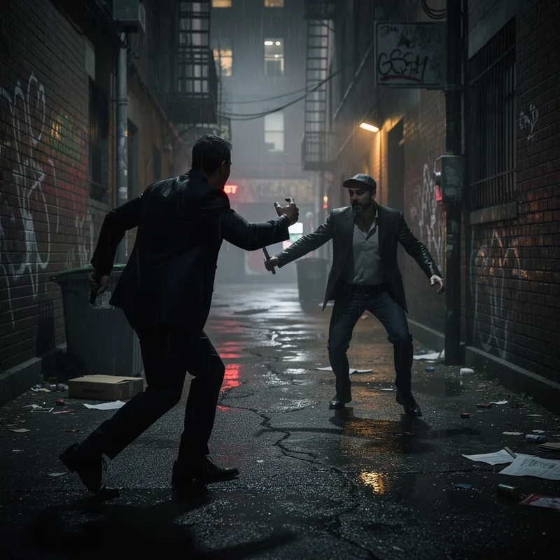 knife fight