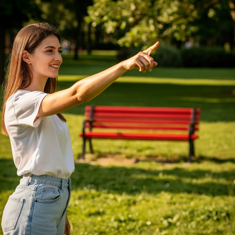 over there