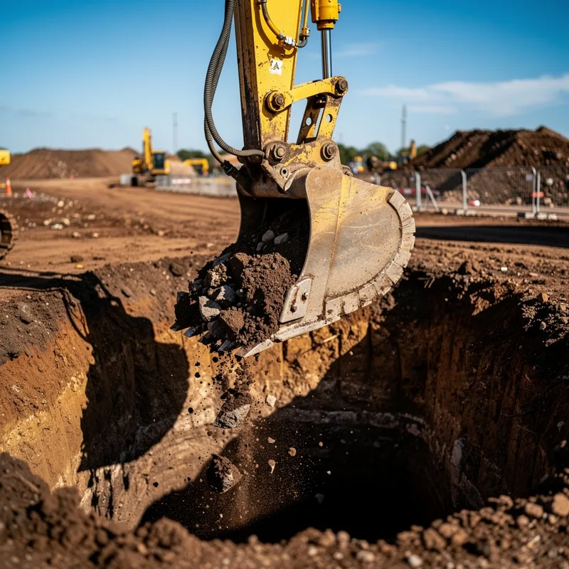 to excavate
