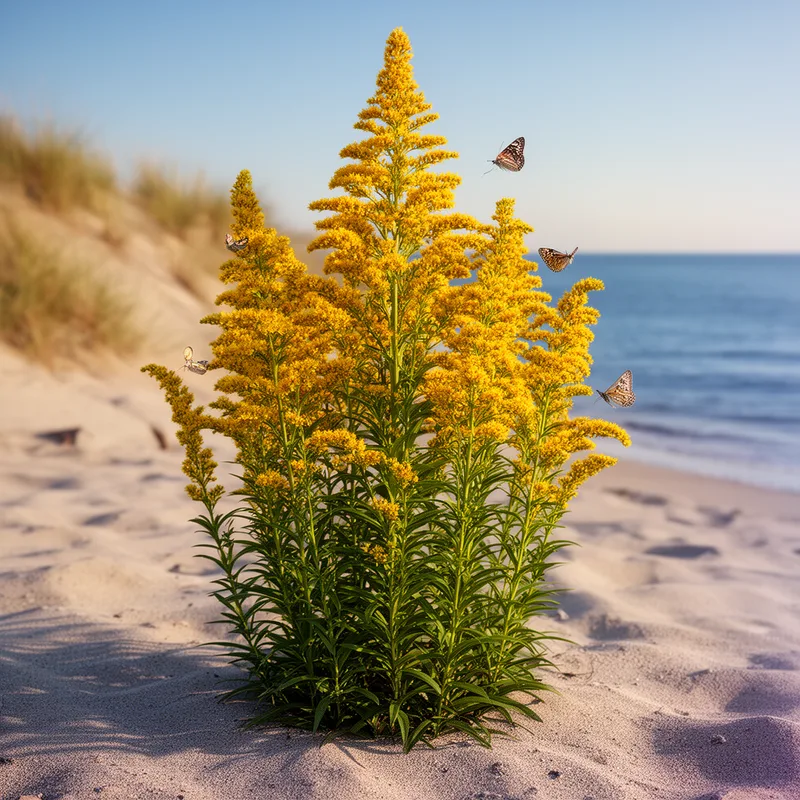 seaside goldenrod