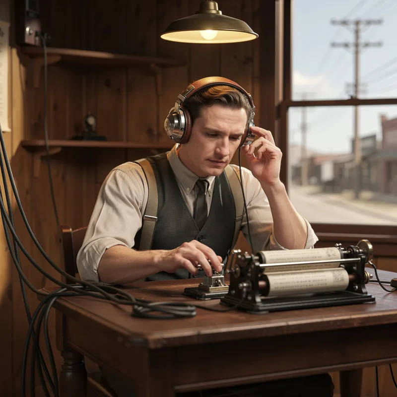 telegraph operator
