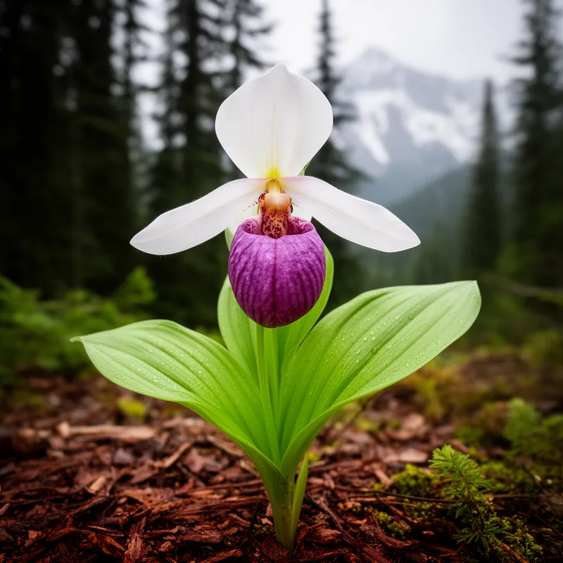 Cypripedium montanum