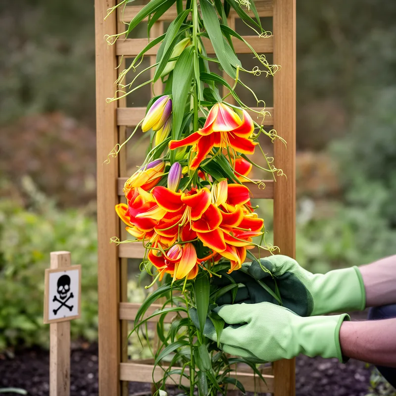 climbing lily