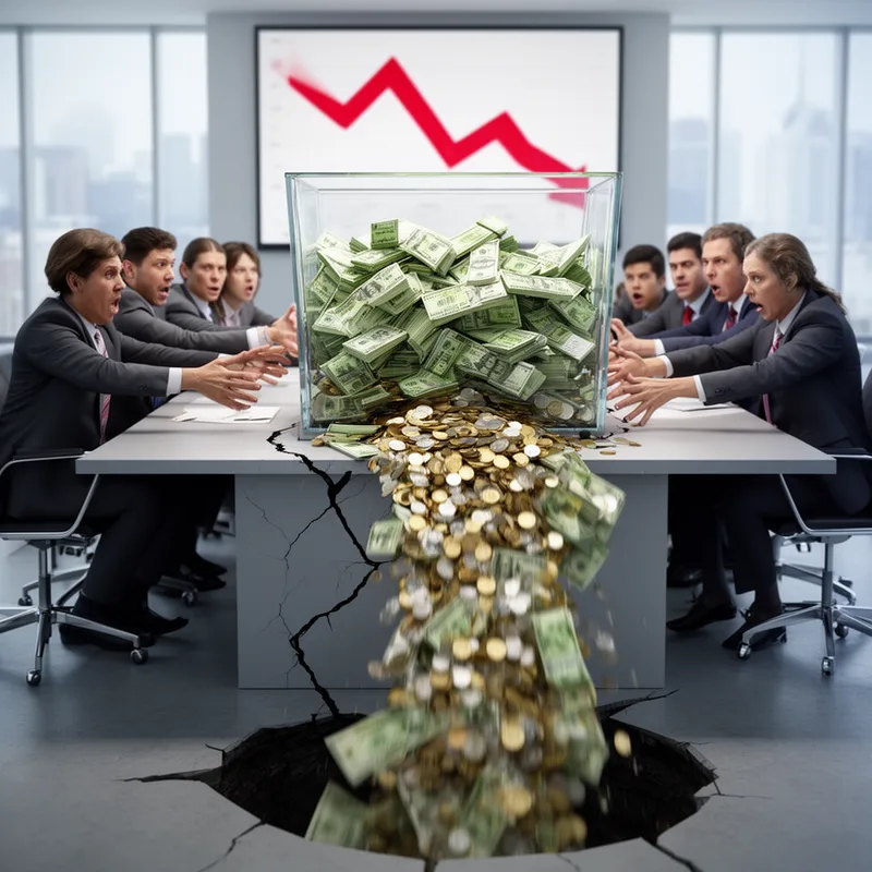 hemorrhage of cash flow