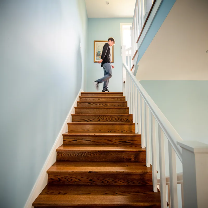 flight of stairs