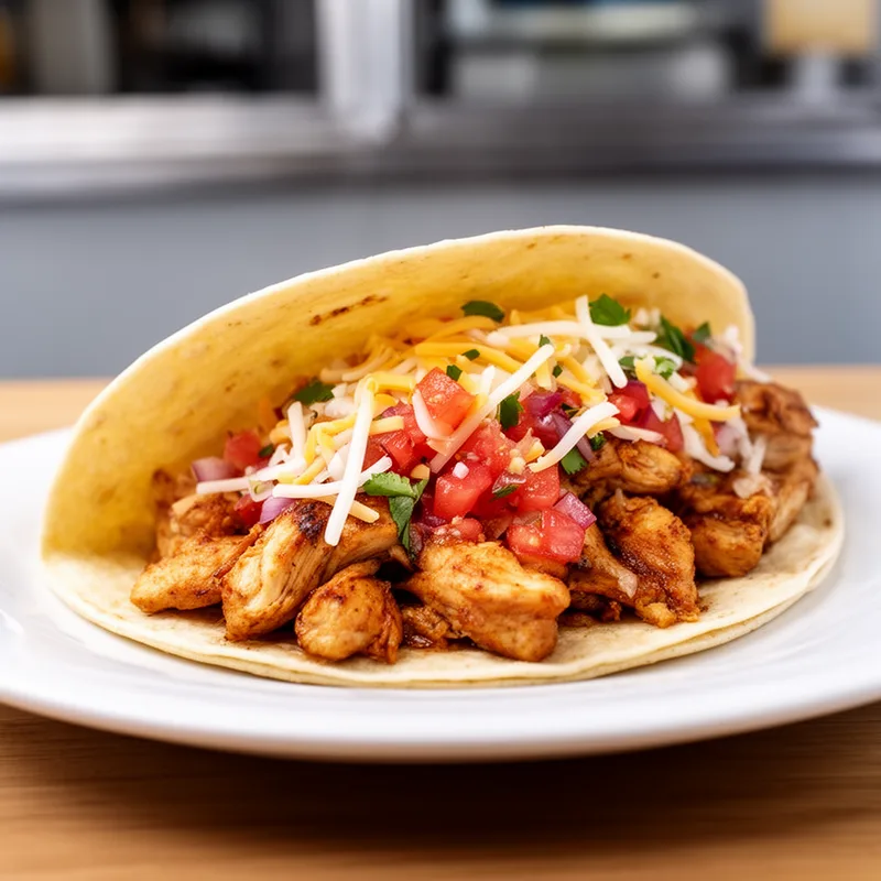chicken taco